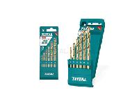 Bộ mũi khoan kim loại HSS 12 chi tiết Total TACSD0125
