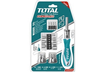 Bộ mũi vít 24 chi tiết Total TACSD30246